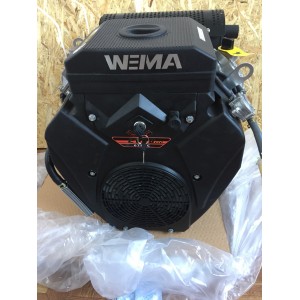 Бензиновый двигатель WEIMA WM2V78F (20 л.с.,2 цилиндра, вал шпонка / конус)