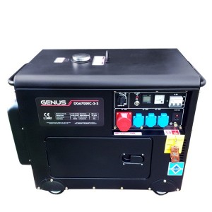 Дизельный генератор Genus DG6700RC-S-3 ( ATS) Дизельный генератор Genus DG6700RC-S-3 ( ATS)