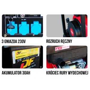 Дизельный генератор Bergo SD 6000 Дизельный генератор Bergo SD 6000