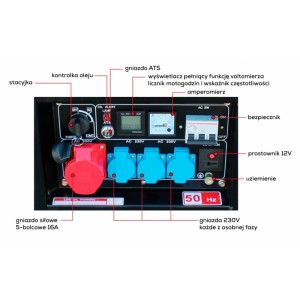 Дизельный генератор Bergo SD 6000 Дизельный генератор Bergo SD 6000