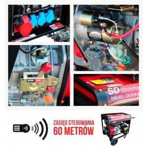 Дизельный генератор Bergo SD 6000 Дизельный генератор Bergo SD 6000