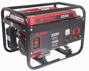 Бензиновый генератор Weima WM 2500 (2,5 кВт)